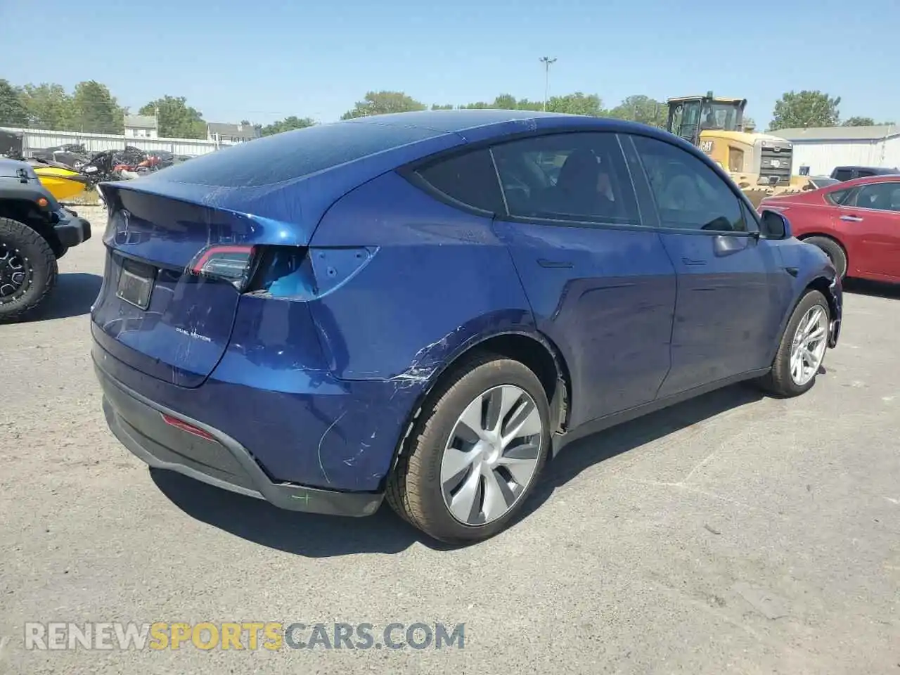 3 Photograph of a damaged car 7SAYGDEE3PF830156 TESLA MODEL Y 2023