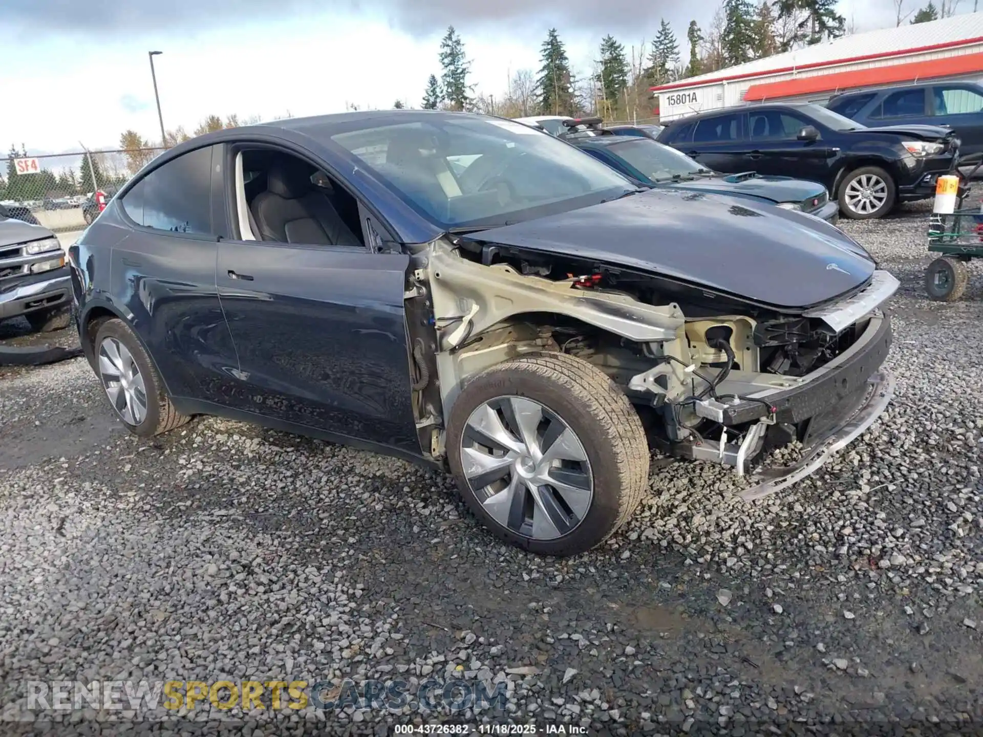 1 Photograph of a damaged car 7SAYGDEE3PF844249 TESLA MODEL Y 2023