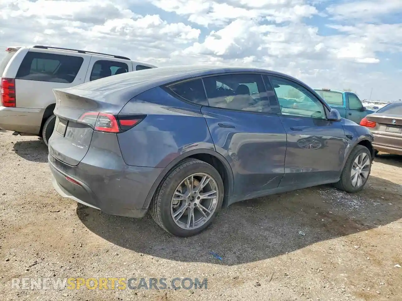 3 Photograph of a damaged car 7SAYGDEE3PF851489 TESLA MODEL Y 2023