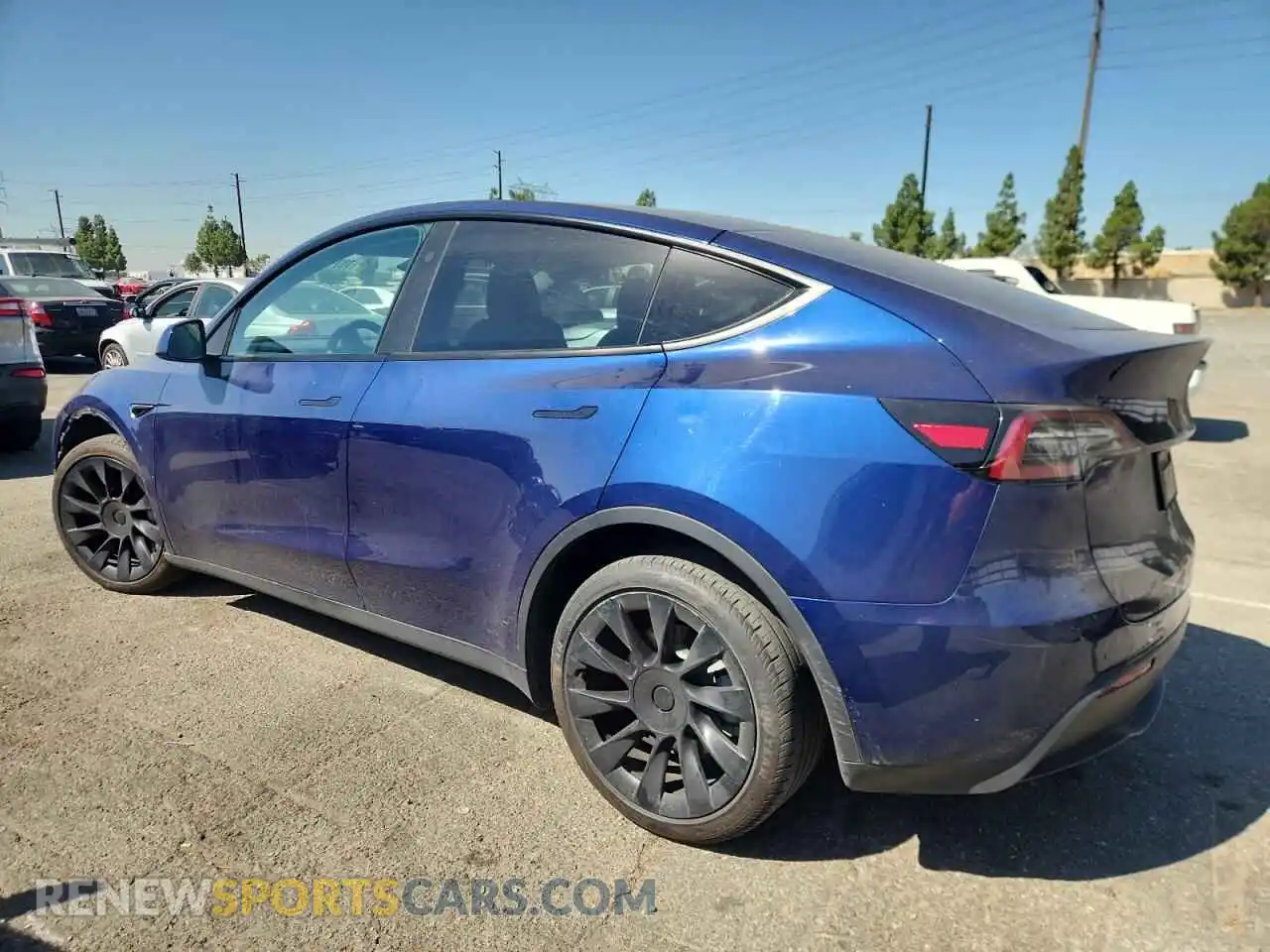 2 Photograph of a damaged car 7SAYGDEE3PF854098 TESLA MODEL Y 2023