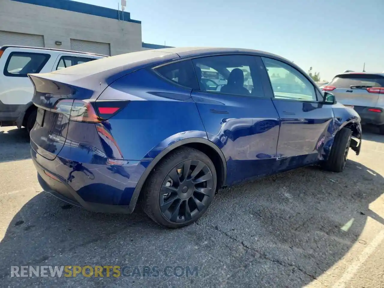 3 Photograph of a damaged car 7SAYGDEE3PF854098 TESLA MODEL Y 2023