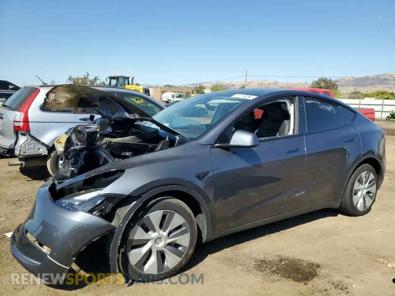 1 Photograph of a damaged car 7SAYGDEE3PF855283 TESLA MODEL Y 2023