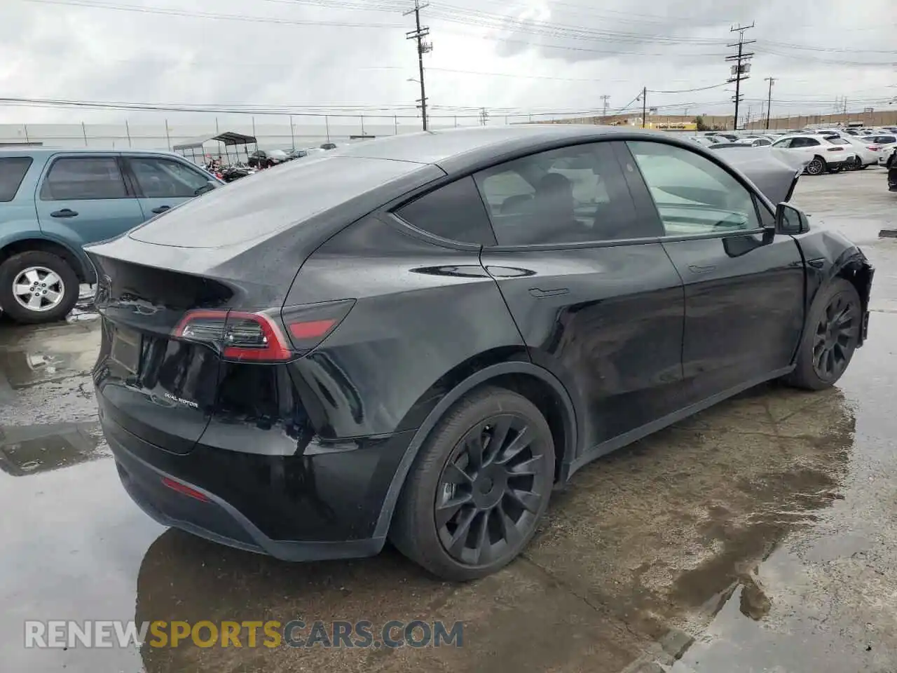 3 Photograph of a damaged car 7SAYGDEE3PF860712 TESLA MODEL Y 2023