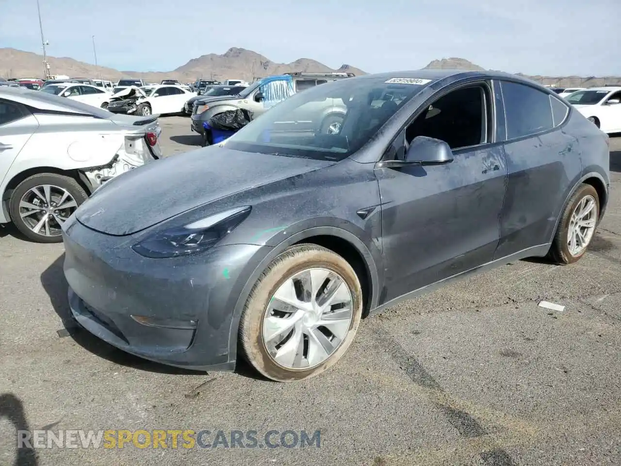 1 Фотография поврежденного автомобиля 7SAYGDEE3PF862881 TESLA MODEL Y 2023