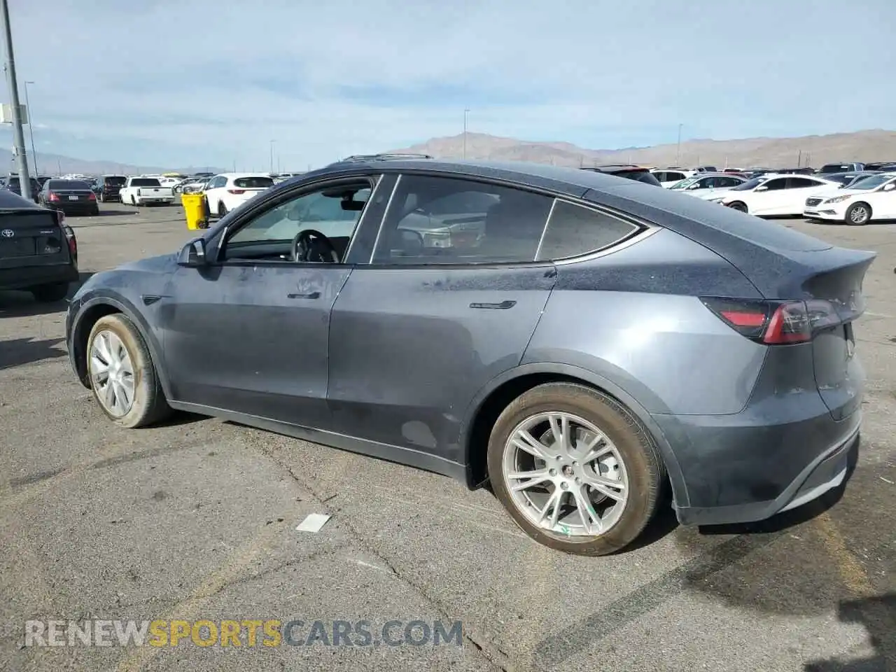 2 Фотография поврежденного автомобиля 7SAYGDEE3PF862881 TESLA MODEL Y 2023