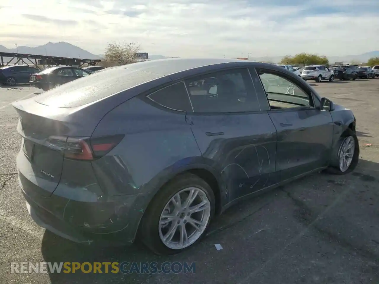 3 Фотография поврежденного автомобиля 7SAYGDEE3PF862881 TESLA MODEL Y 2023