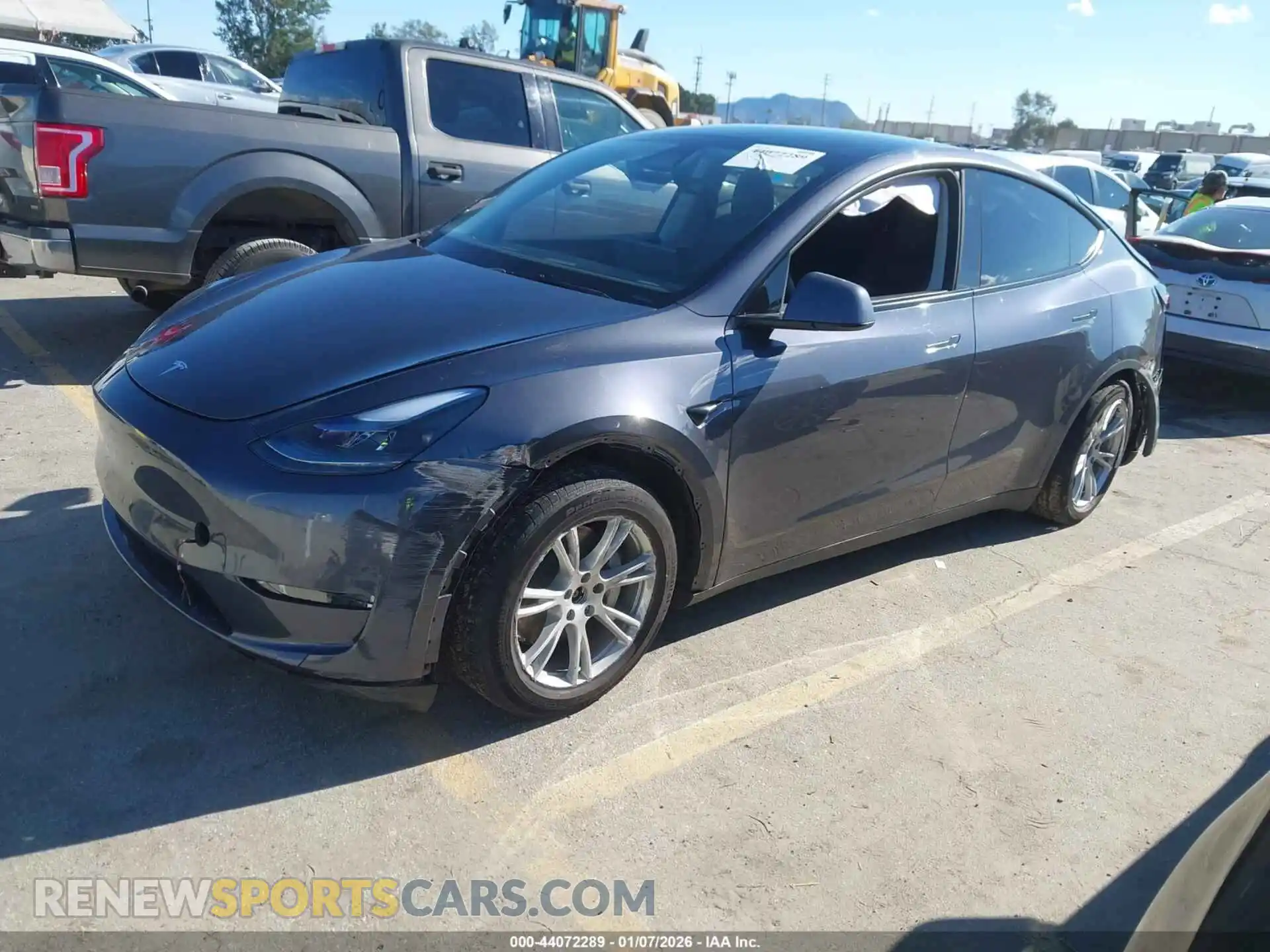 2 Фотография поврежденного автомобиля 7SAYGDEE3PF865229 TESLA MODEL Y 2023
