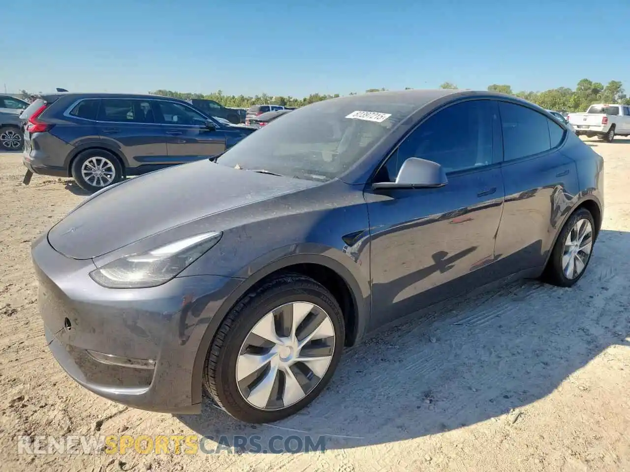 1 Photograph of a damaged car 7SAYGDEE3PF876599 TESLA MODEL Y 2023