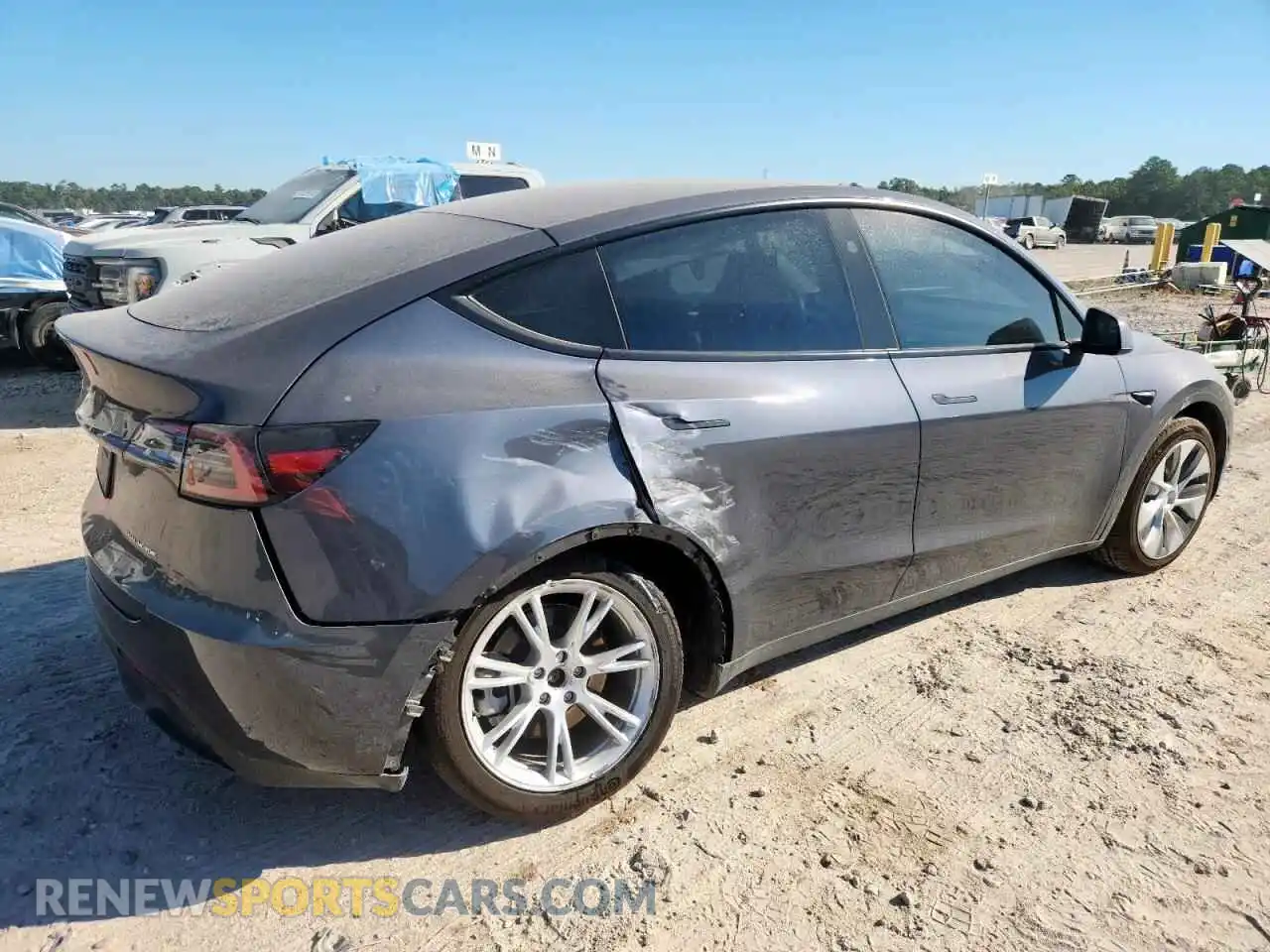 3 Photograph of a damaged car 7SAYGDEE3PF876599 TESLA MODEL Y 2023