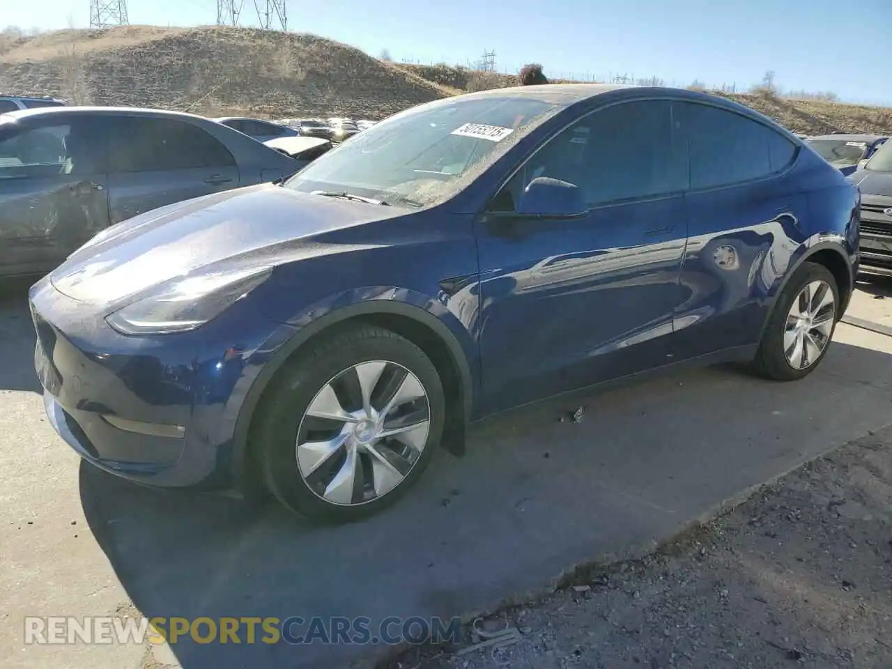 1 Photograph of a damaged car 7SAYGDEE3PF877073 TESLA MODEL Y 2023