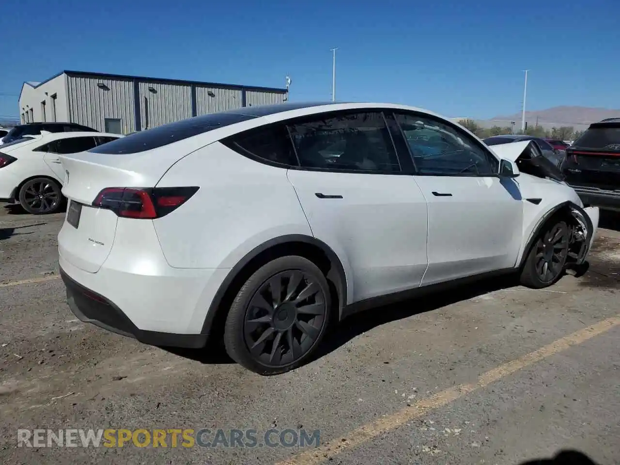 3 Photograph of a damaged car 7SAYGDEE3PF877848 TESLA MODEL Y 2023