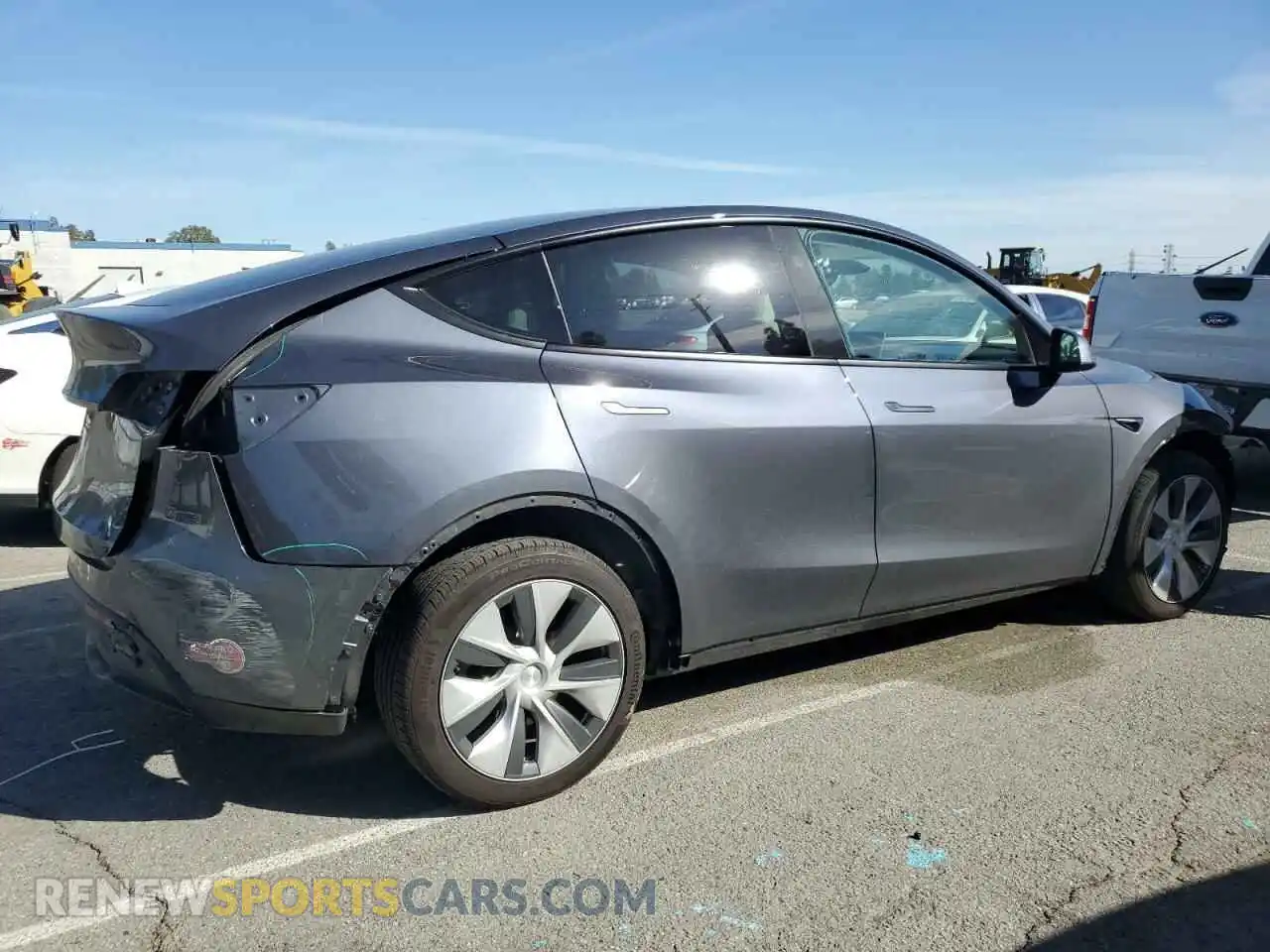 3 Photograph of a damaged car 7SAYGDEE3PF884539 TESLA MODEL Y 2023