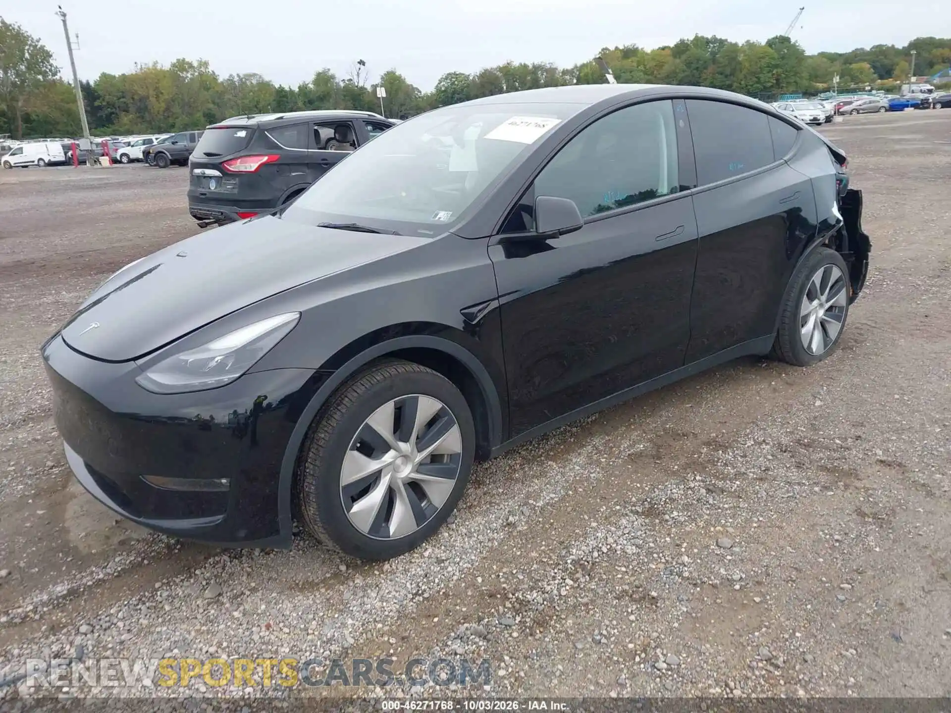 2 Photograph of a damaged car 7SAYGDEE3PF887845 TESLA MODEL Y 2023