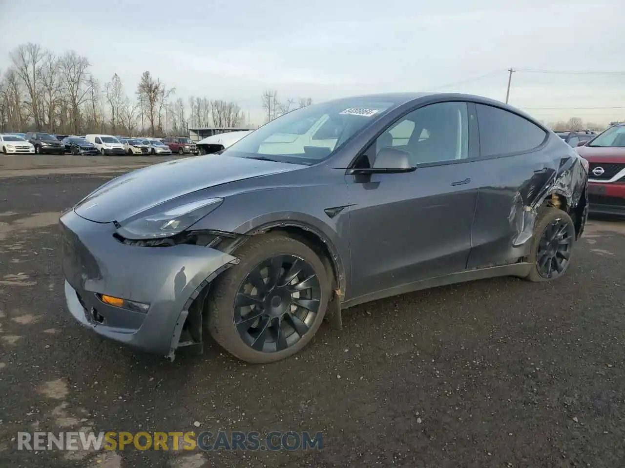 1 fotografías del automóvil dañado 7SAYGDEE3PF905891 TESLA MODEL Y 2023