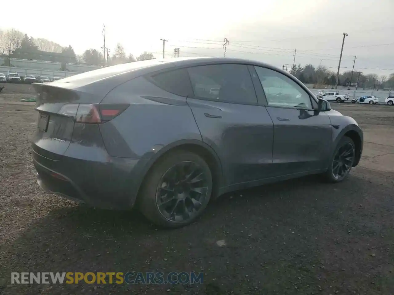 3 fotografías del automóvil dañado 7SAYGDEE3PF905891 TESLA MODEL Y 2023