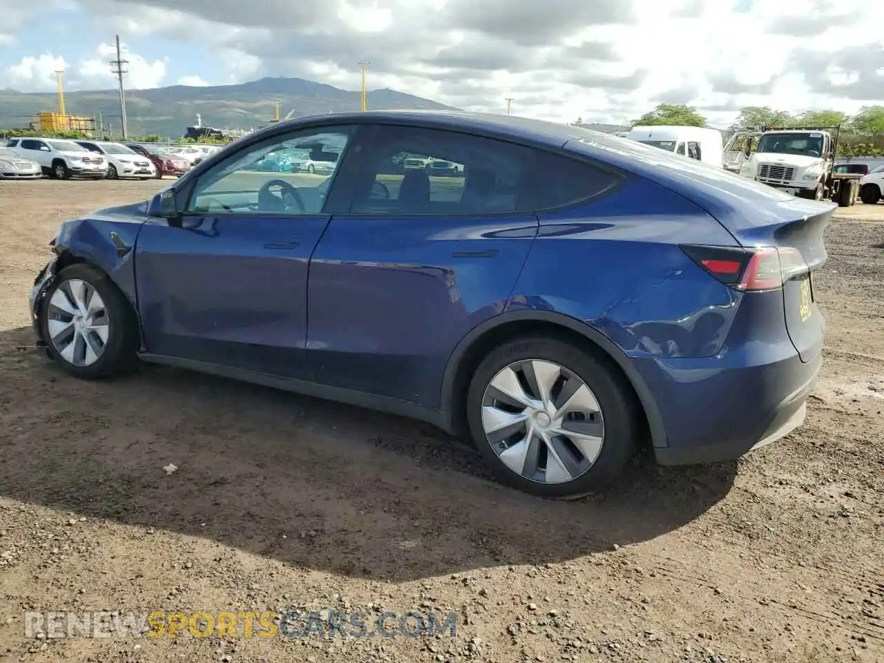 2 Photograph of a damaged car 7SAYGDEE3PF909407 TESLA MODEL Y 2023