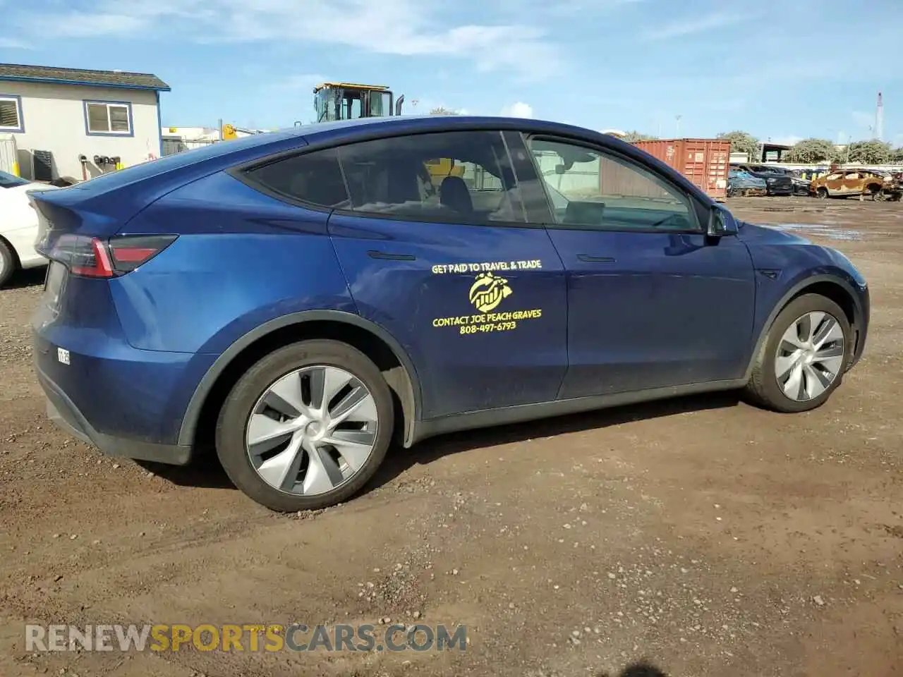 3 Photograph of a damaged car 7SAYGDEE3PF909407 TESLA MODEL Y 2023