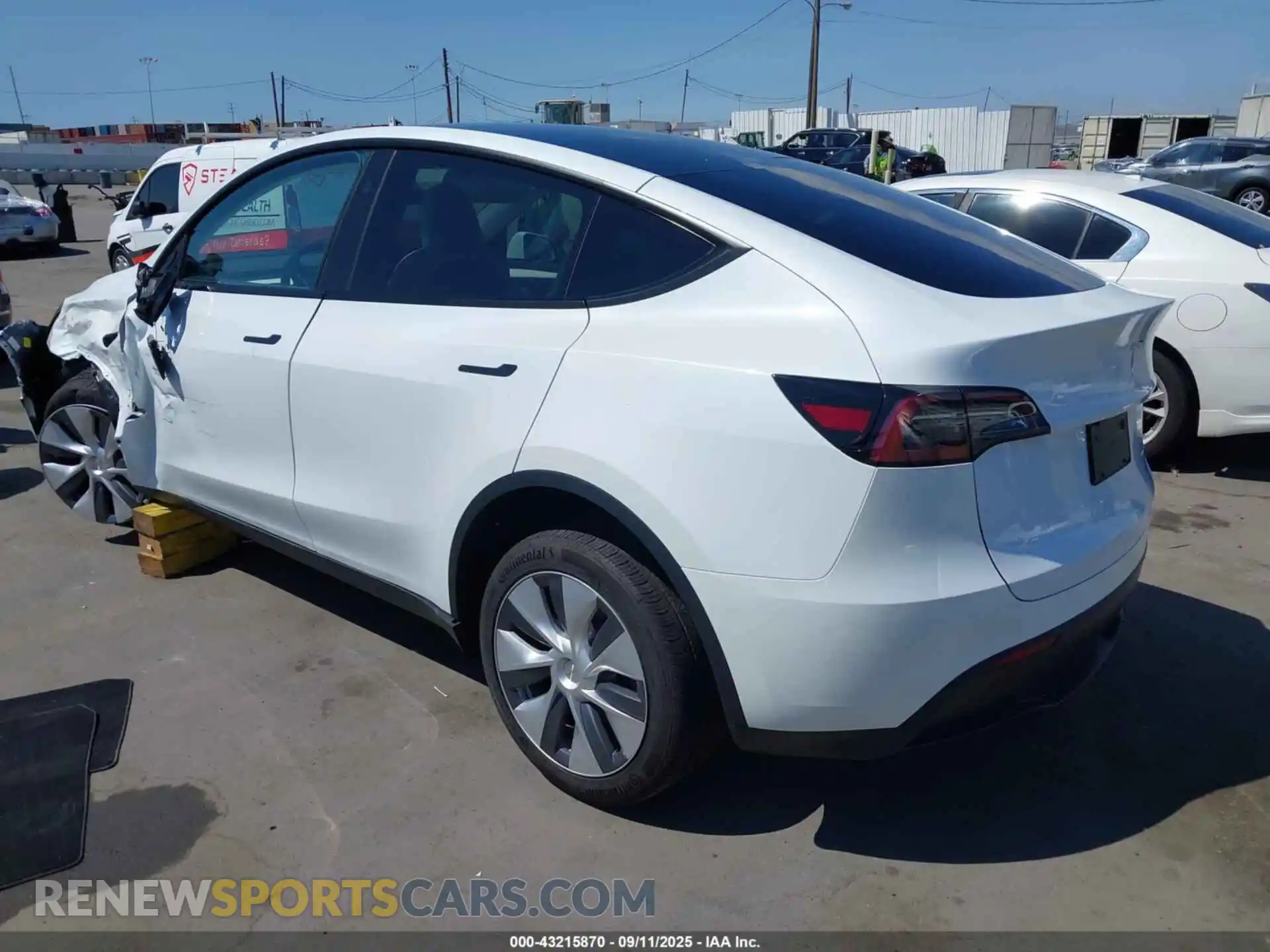 3 Photograph of a damaged car 7SAYGDEE3PF913425 TESLA MODEL Y 2023