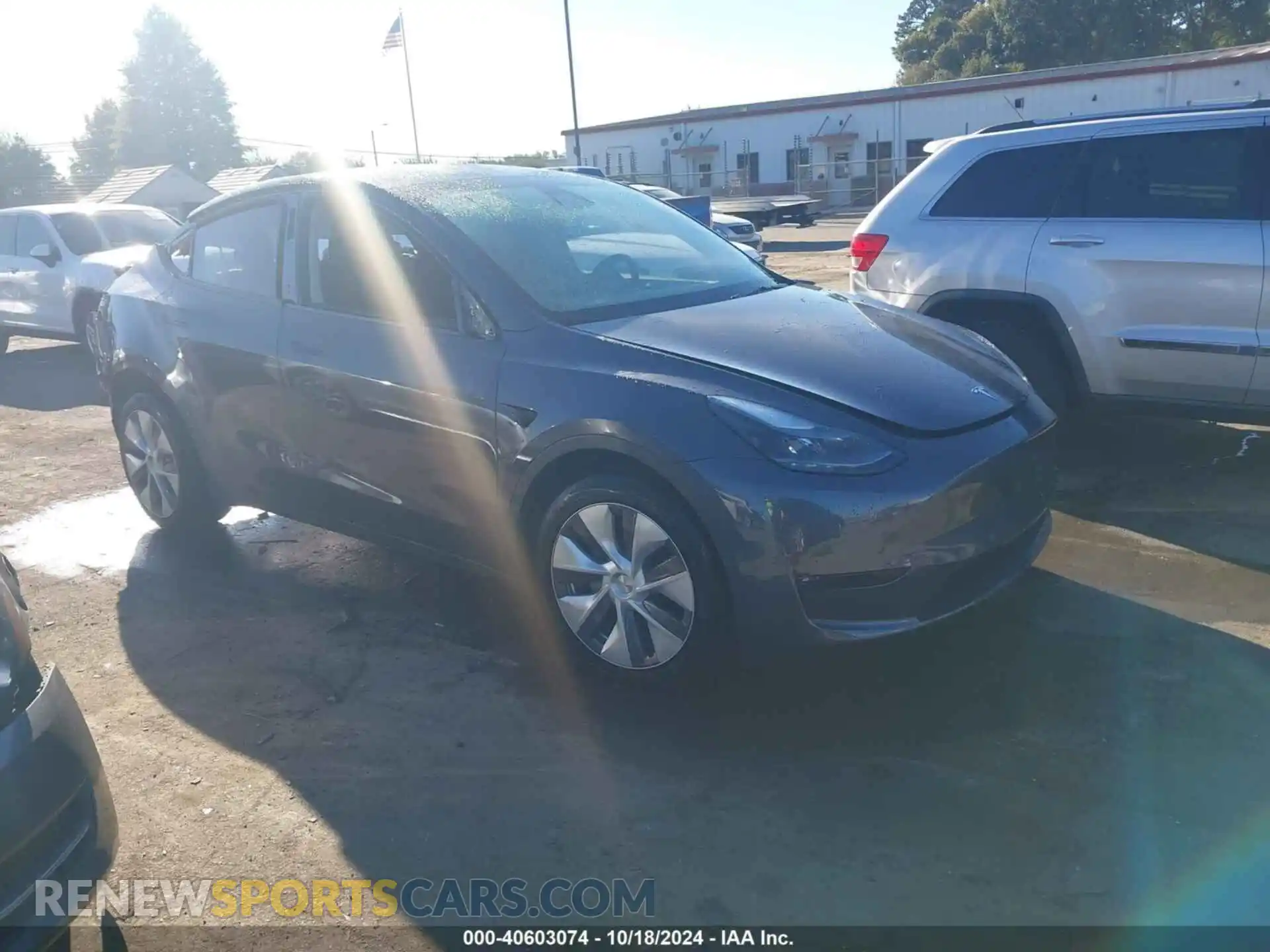 1 Photograph of a damaged car 7SAYGDEE3PF921041 TESLA MODEL Y 2023