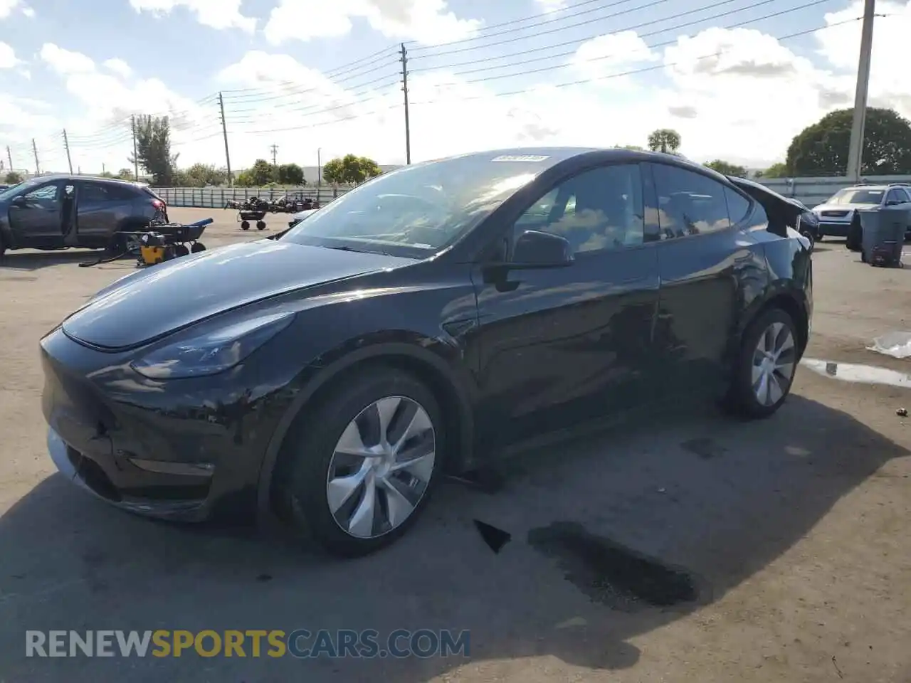 1 Photograph of a damaged car 7SAYGDEE3PF926840 TESLA MODEL Y 2023