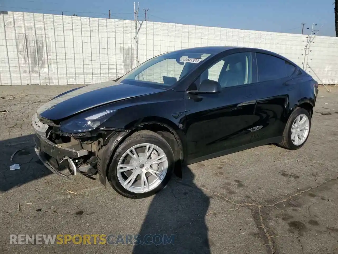1 Фотография поврежденного автомобиля 7SAYGDEE3PF928619 TESLA MODEL Y 2023