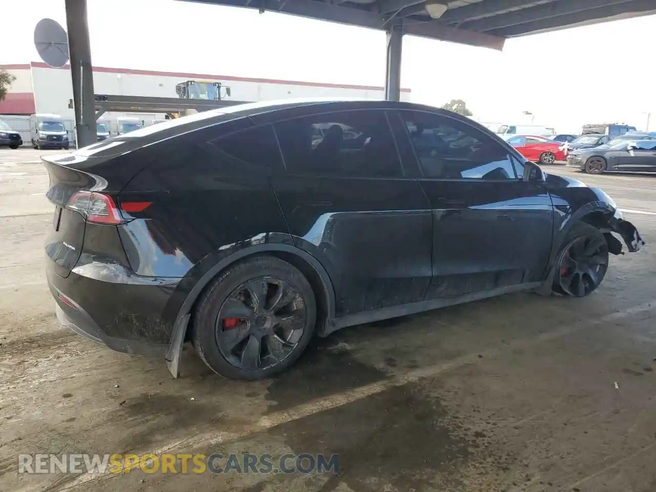 3 Photograph of a damaged car 7SAYGDEE3PF938230 TESLA MODEL Y 2023