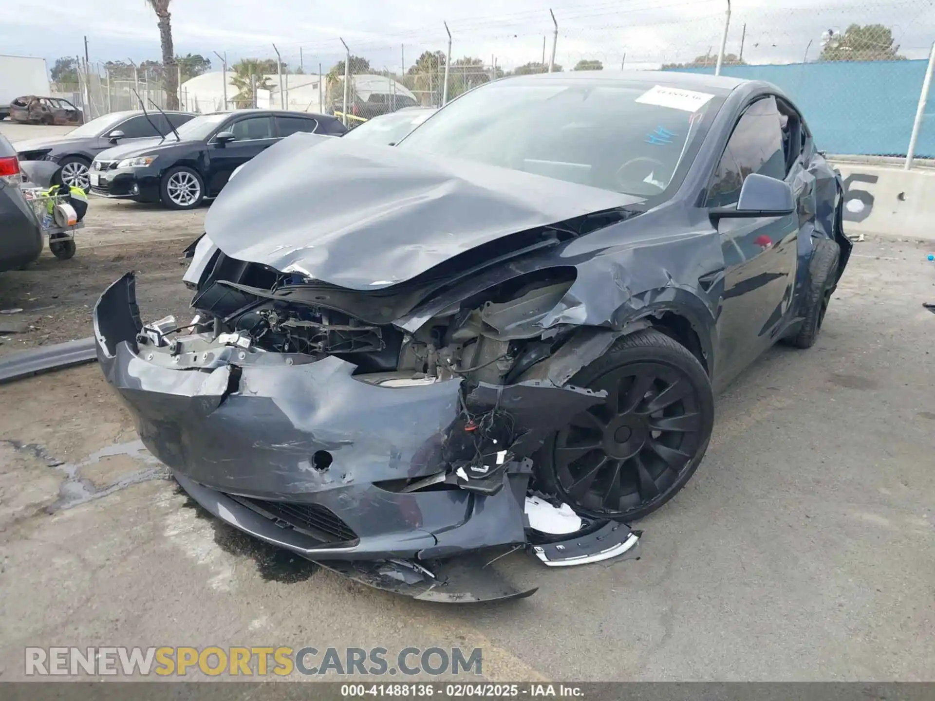 2 Photograph of a damaged car 7SAYGDEE4PA028440 TESLA MODEL Y 2023