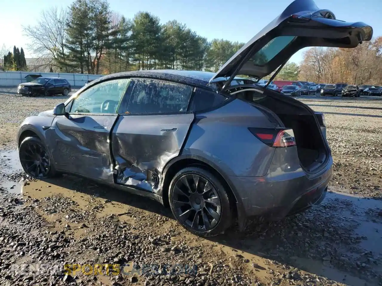 2 Photograph of a damaged car 7SAYGDEE4PA028616 TESLA MODEL Y 2023