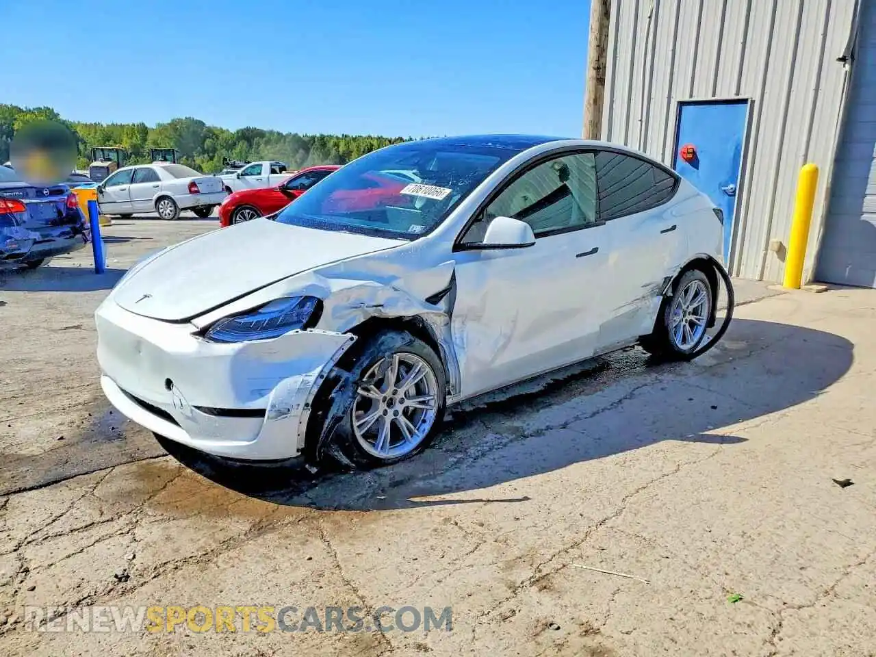 1 fotografías del automóvil dañado 7SAYGDEE4PA034805 TESLA MODEL Y 2023