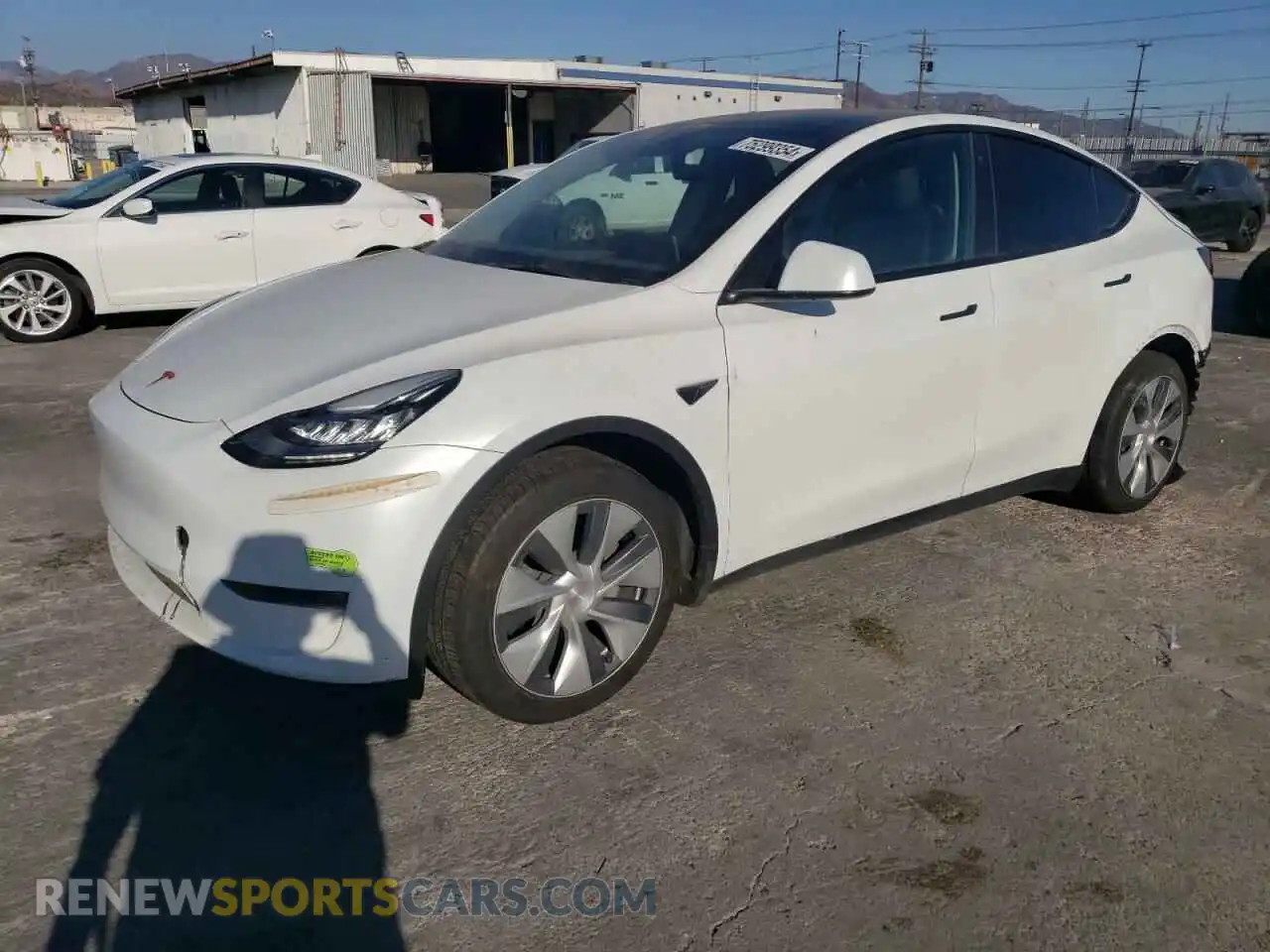 1 Photograph of a damaged car 7SAYGDEE4PA036523 TESLA MODEL Y 2023