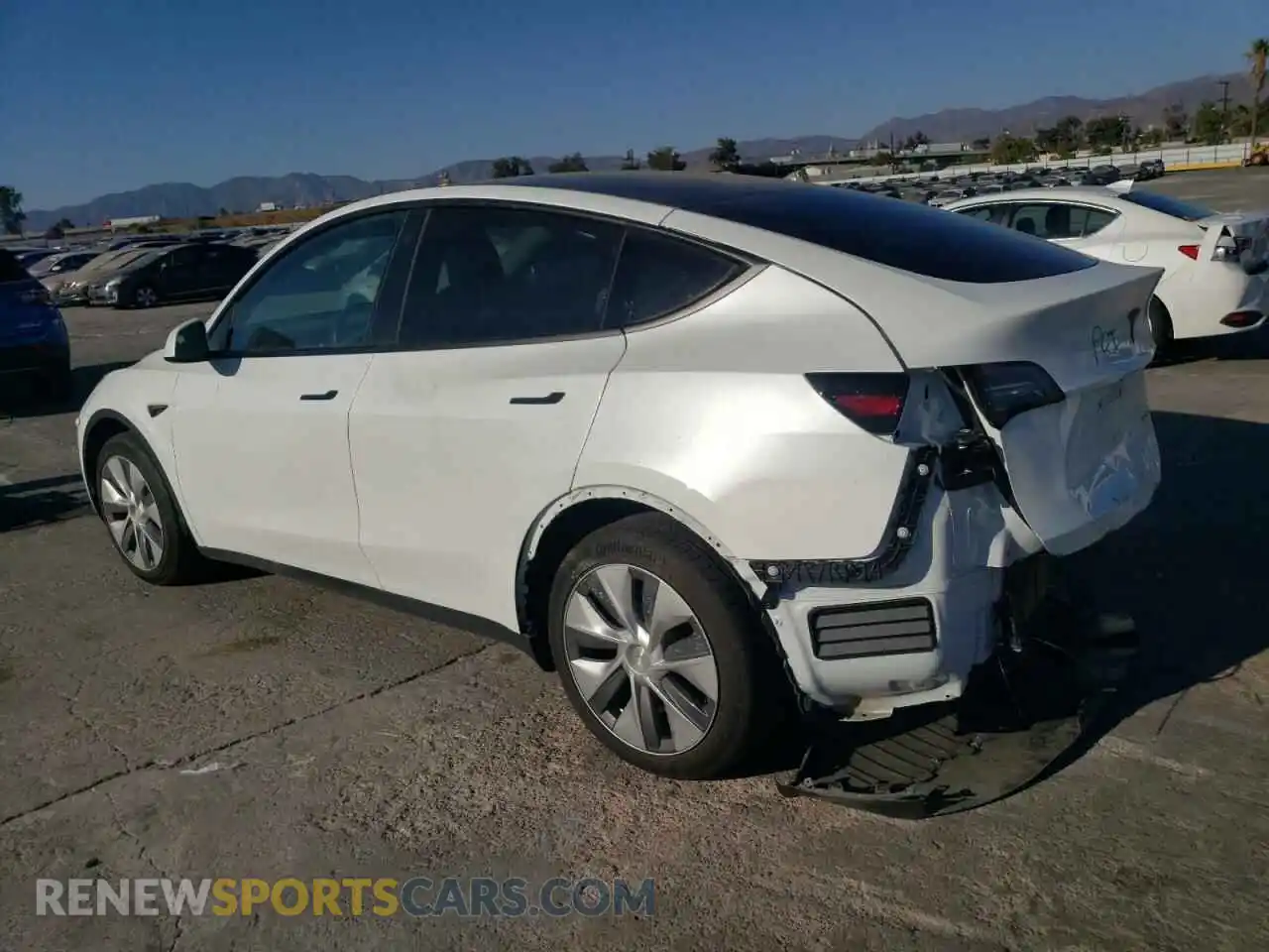 2 Photograph of a damaged car 7SAYGDEE4PA036523 TESLA MODEL Y 2023