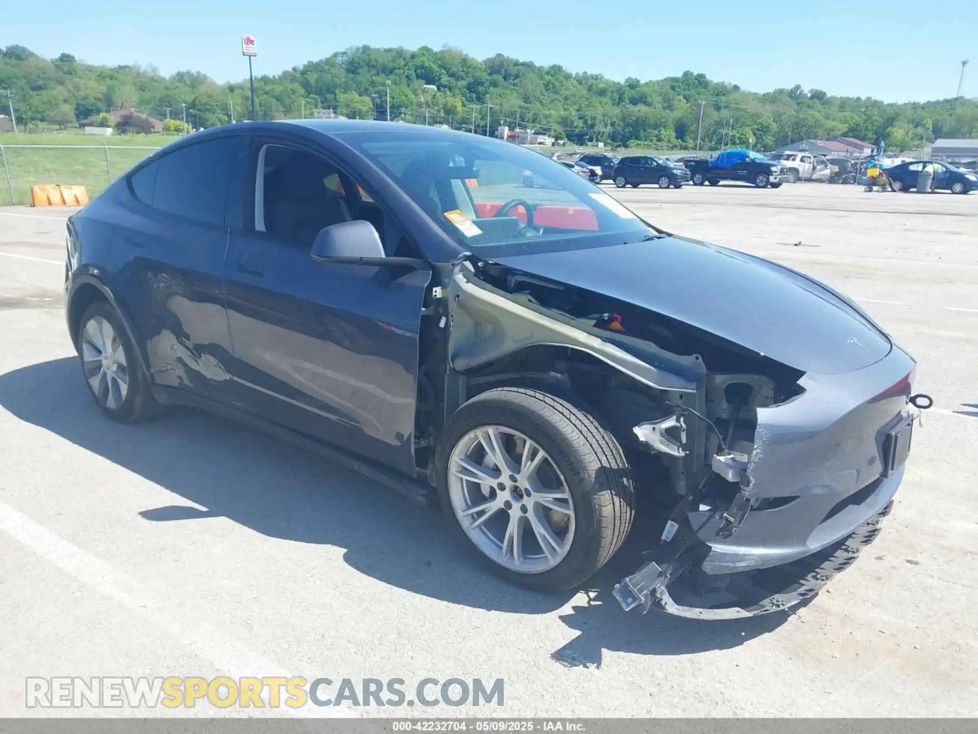 1 Photograph of a damaged car 7SAYGDEE4PA037218 TESLA MODEL Y 2023