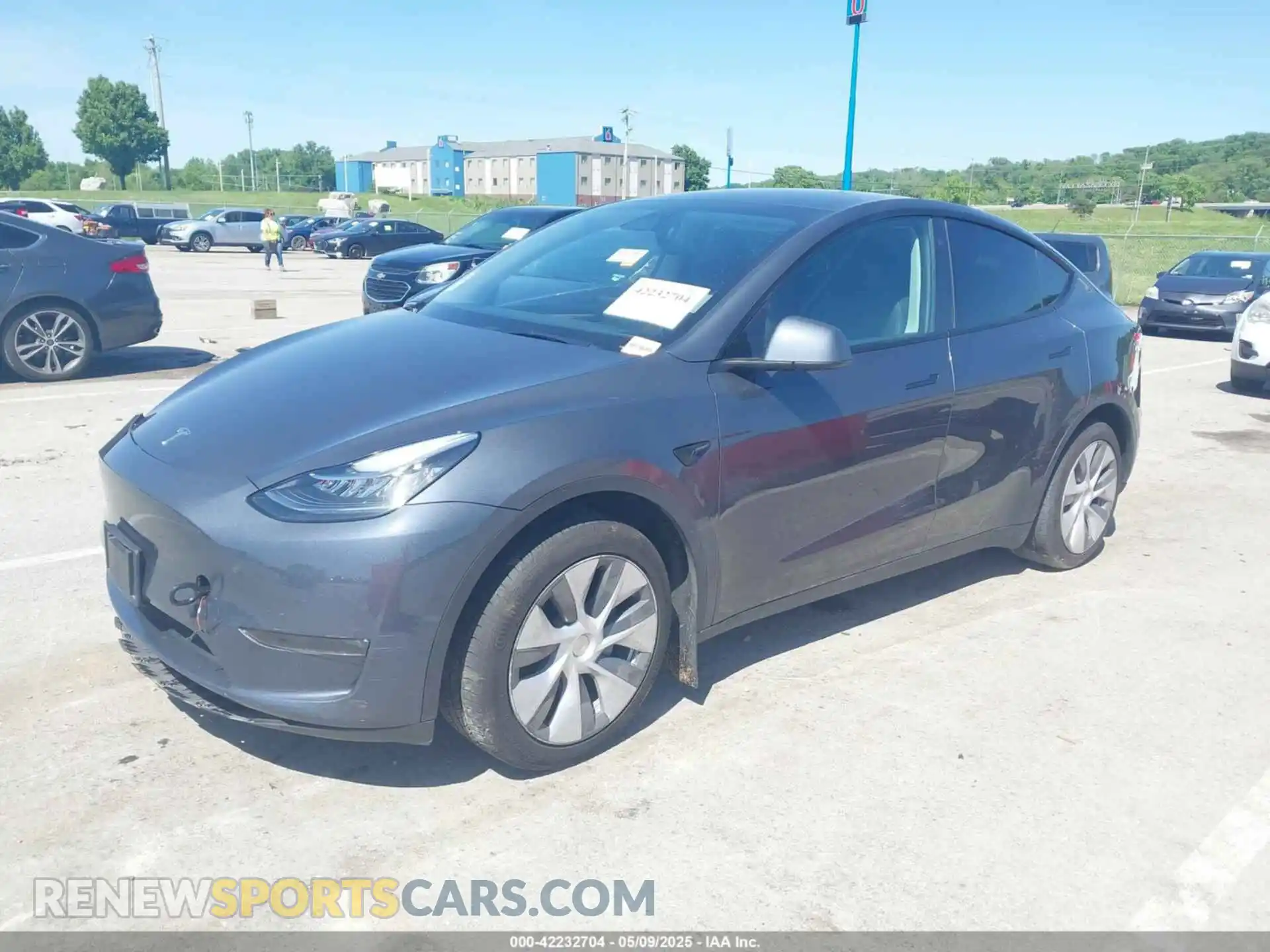 2 Photograph of a damaged car 7SAYGDEE4PA037218 TESLA MODEL Y 2023