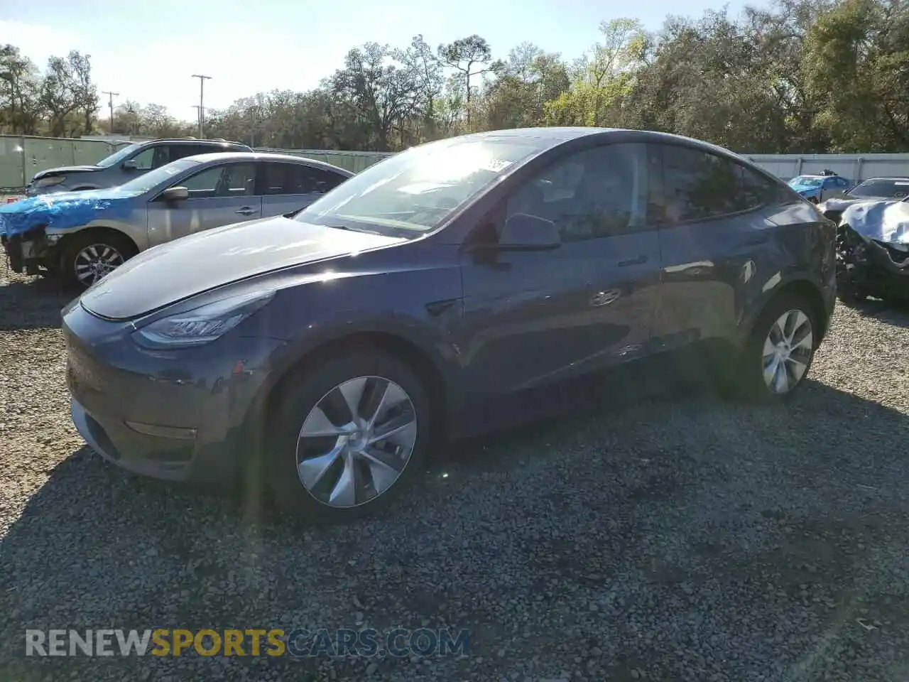 1 Photograph of a damaged car 7SAYGDEE4PA041639 TESLA MODEL Y 2023