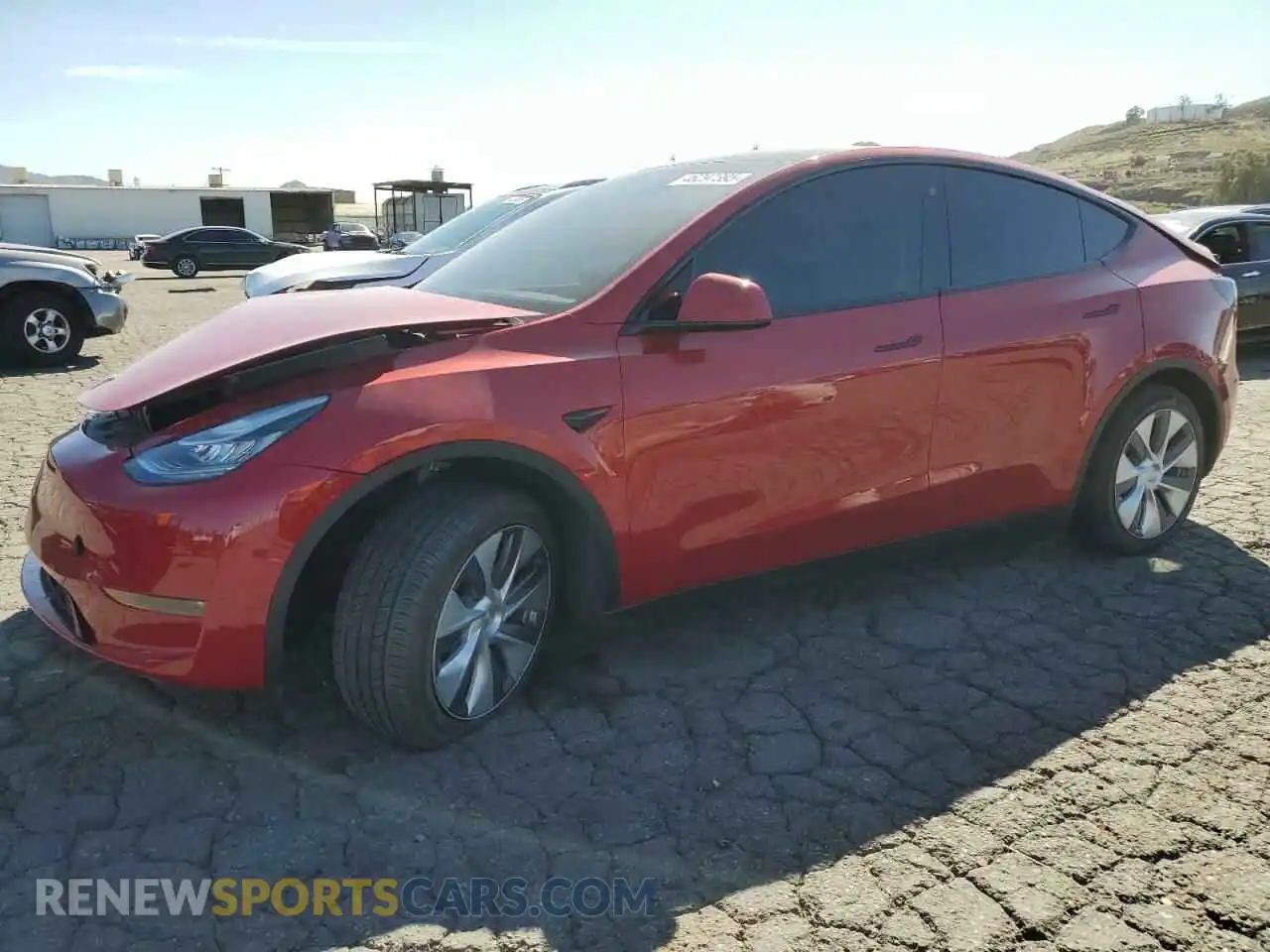 1 Photograph of a damaged car 7SAYGDEE4PA042905 TESLA MODEL Y 2023