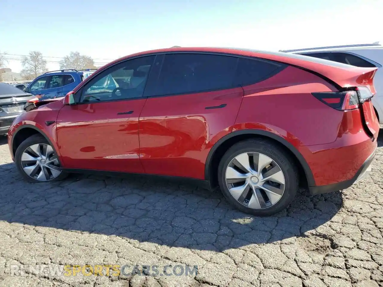 2 Photograph of a damaged car 7SAYGDEE4PA042905 TESLA MODEL Y 2023