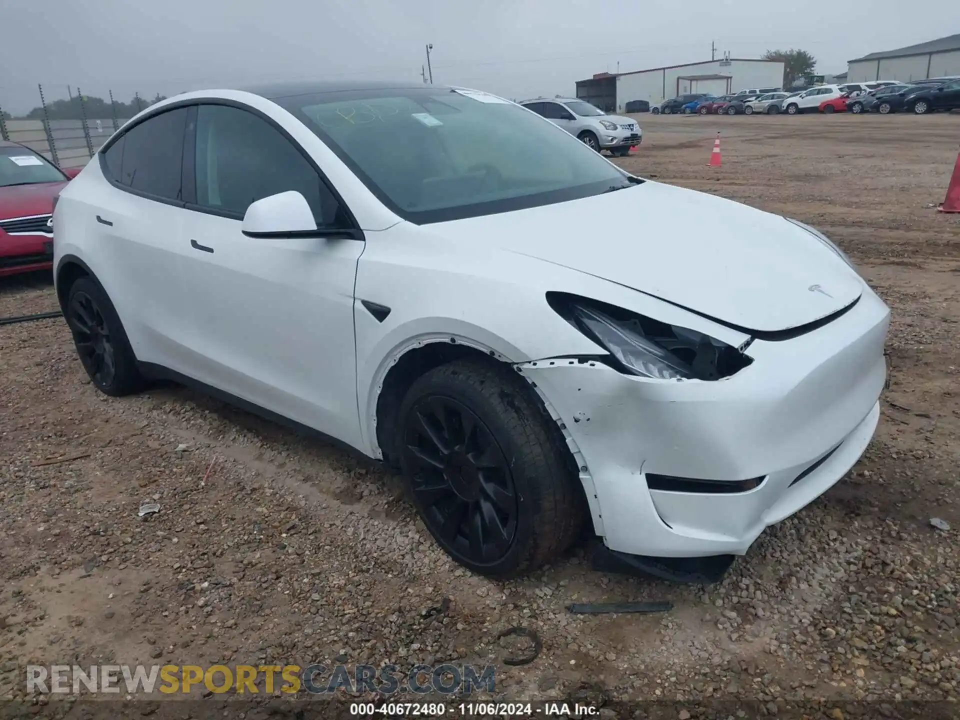 1 Photograph of a damaged car 7SAYGDEE4PA044556 TESLA MODEL Y 2023
