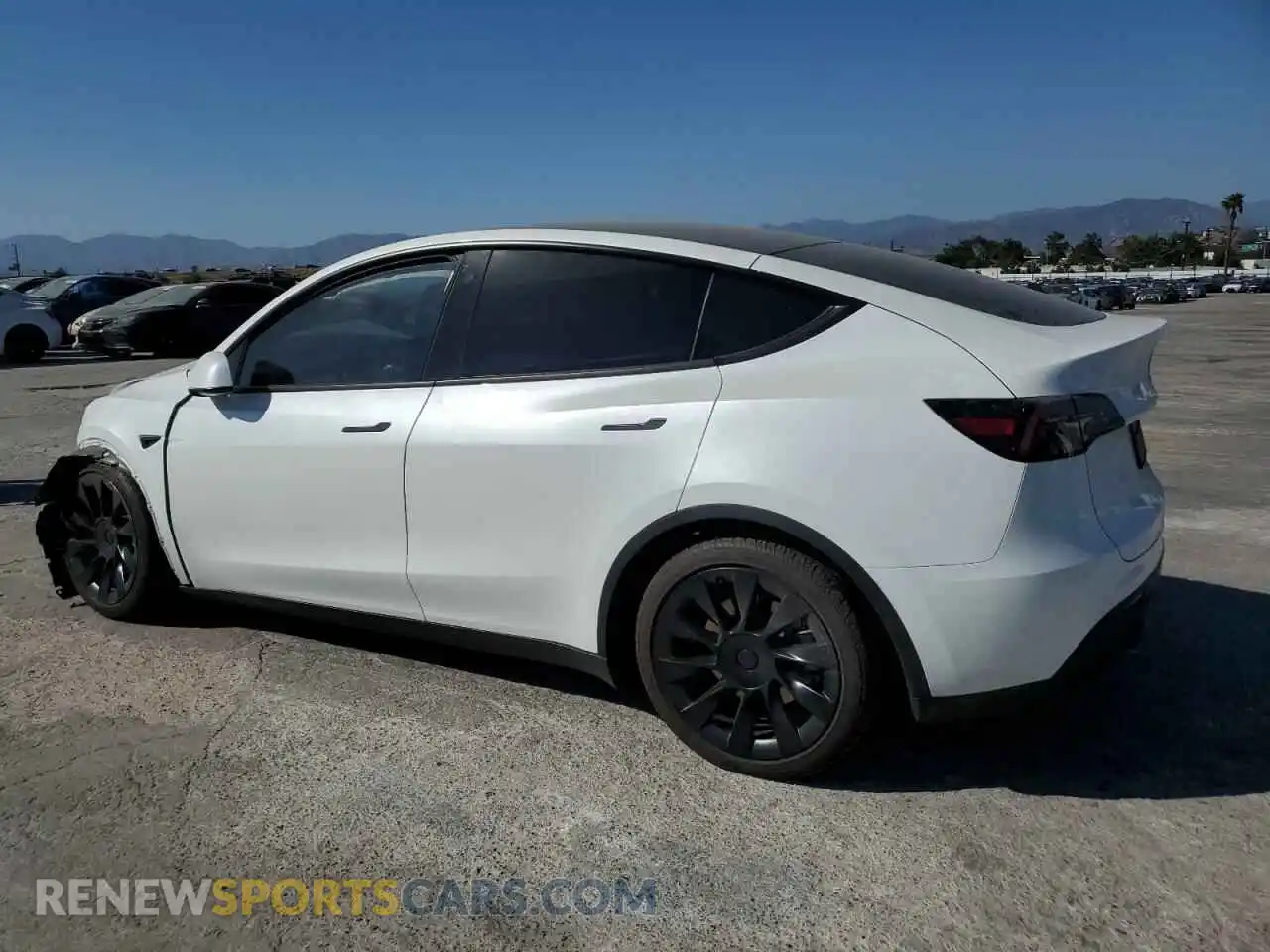 2 Photograph of a damaged car 7SAYGDEE4PA053094 TESLA MODEL Y 2023