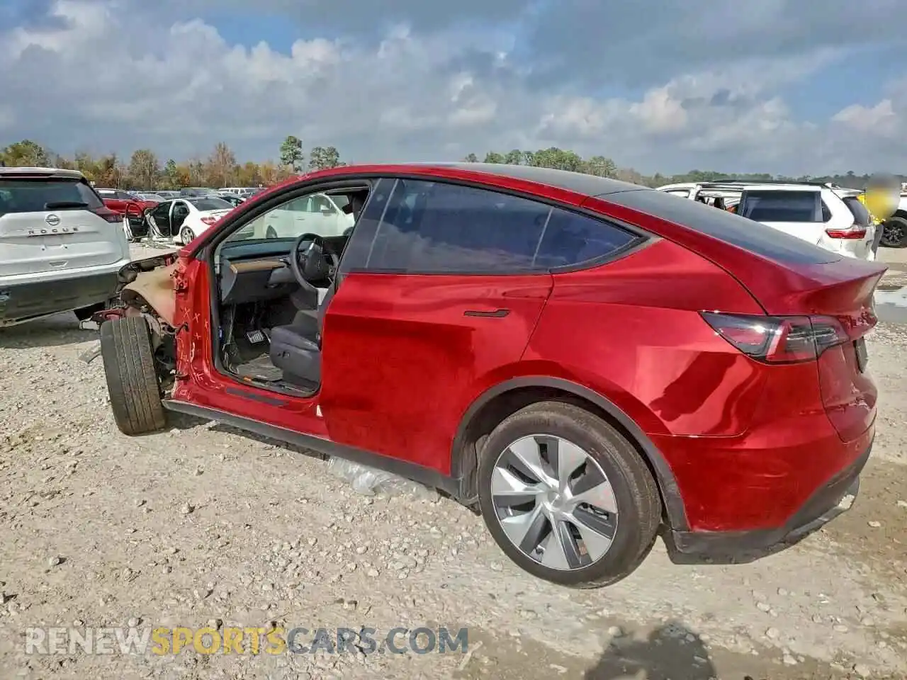 2 Photograph of a damaged car 7SAYGDEE4PA057114 TESLA MODEL Y 2023