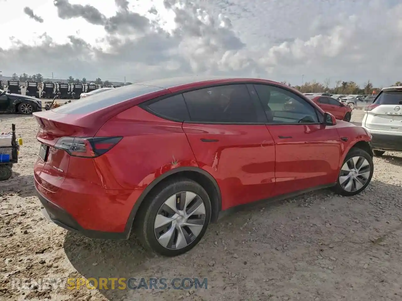 3 Photograph of a damaged car 7SAYGDEE4PA057114 TESLA MODEL Y 2023