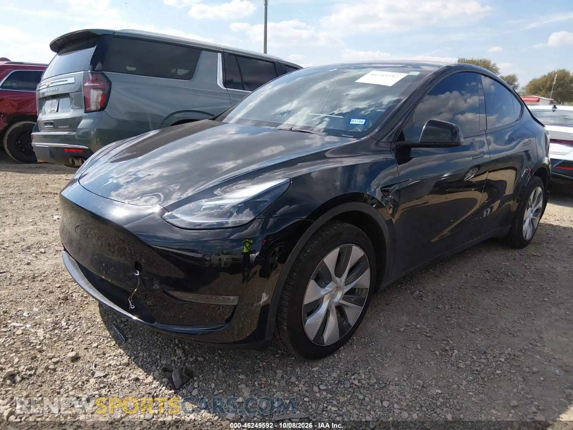 2 Фотография поврежденного автомобиля 7SAYGDEE4PA058957 TESLA MODEL Y 2023