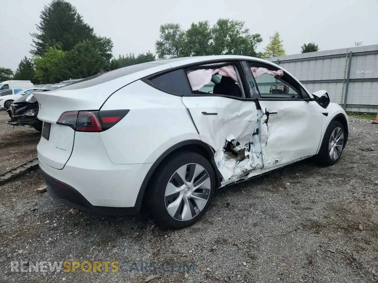 3 Photograph of a damaged car 7SAYGDEE4PA062880 TESLA MODEL Y 2023