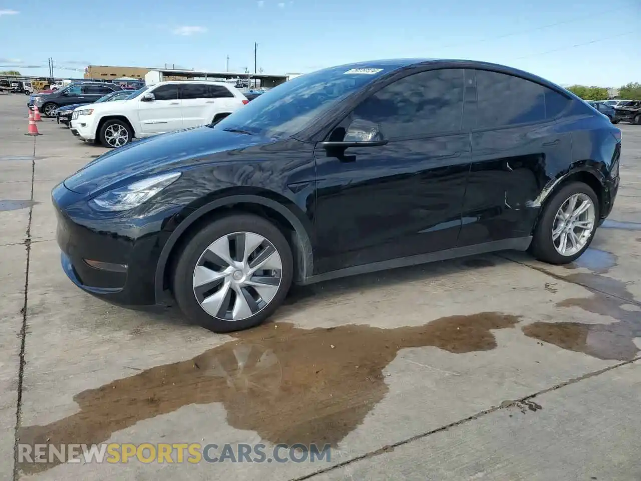 1 Photograph of a damaged car 7SAYGDEE4PA065374 TESLA MODEL Y 2023