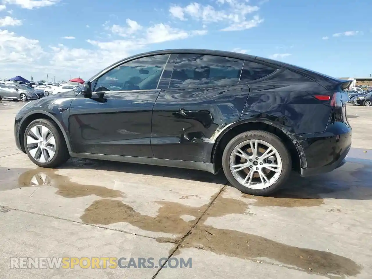 2 Photograph of a damaged car 7SAYGDEE4PA065374 TESLA MODEL Y 2023