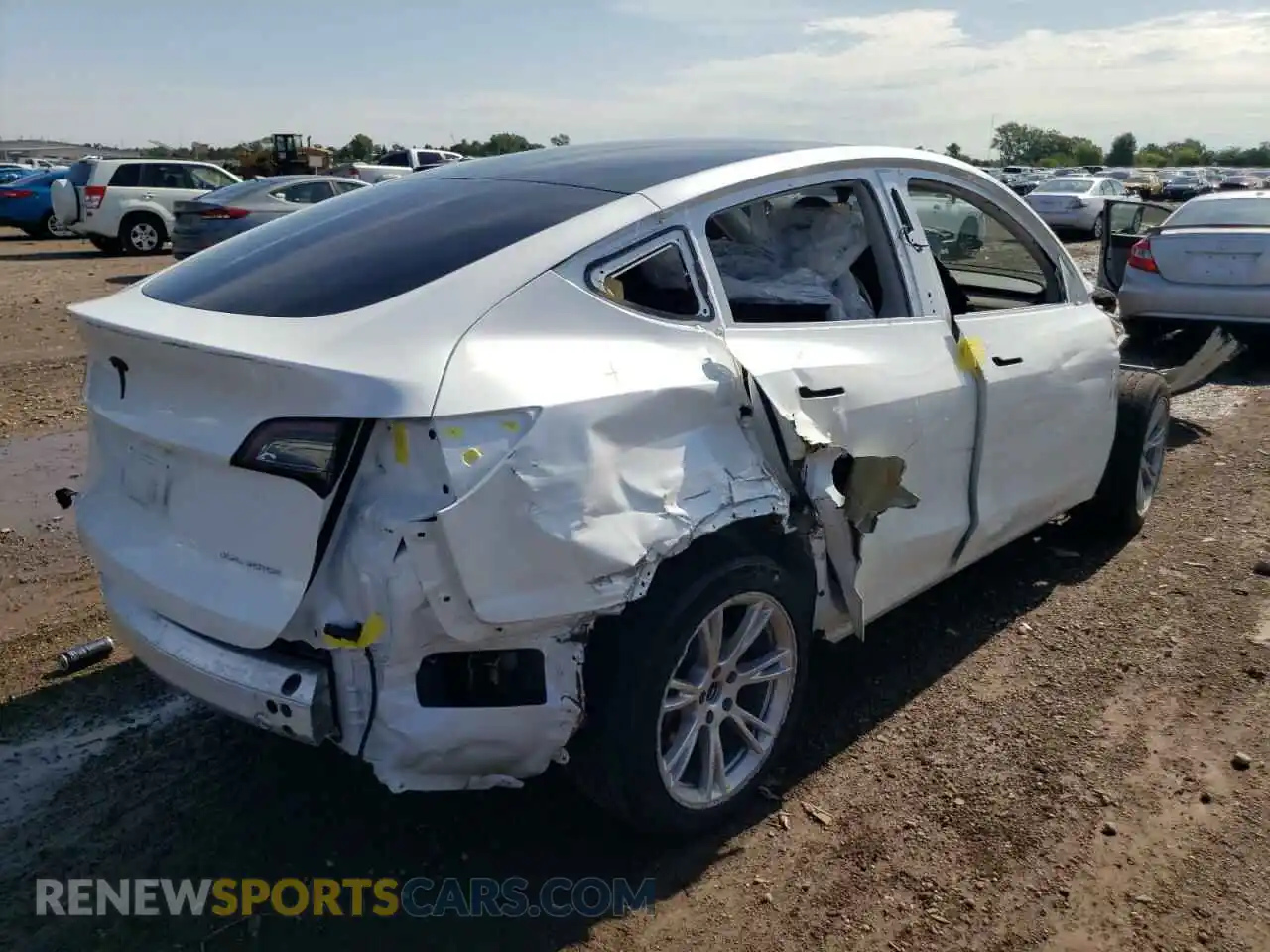 3 Photograph of a damaged car 7SAYGDEE4PA079484 TESLA MODEL Y 2023