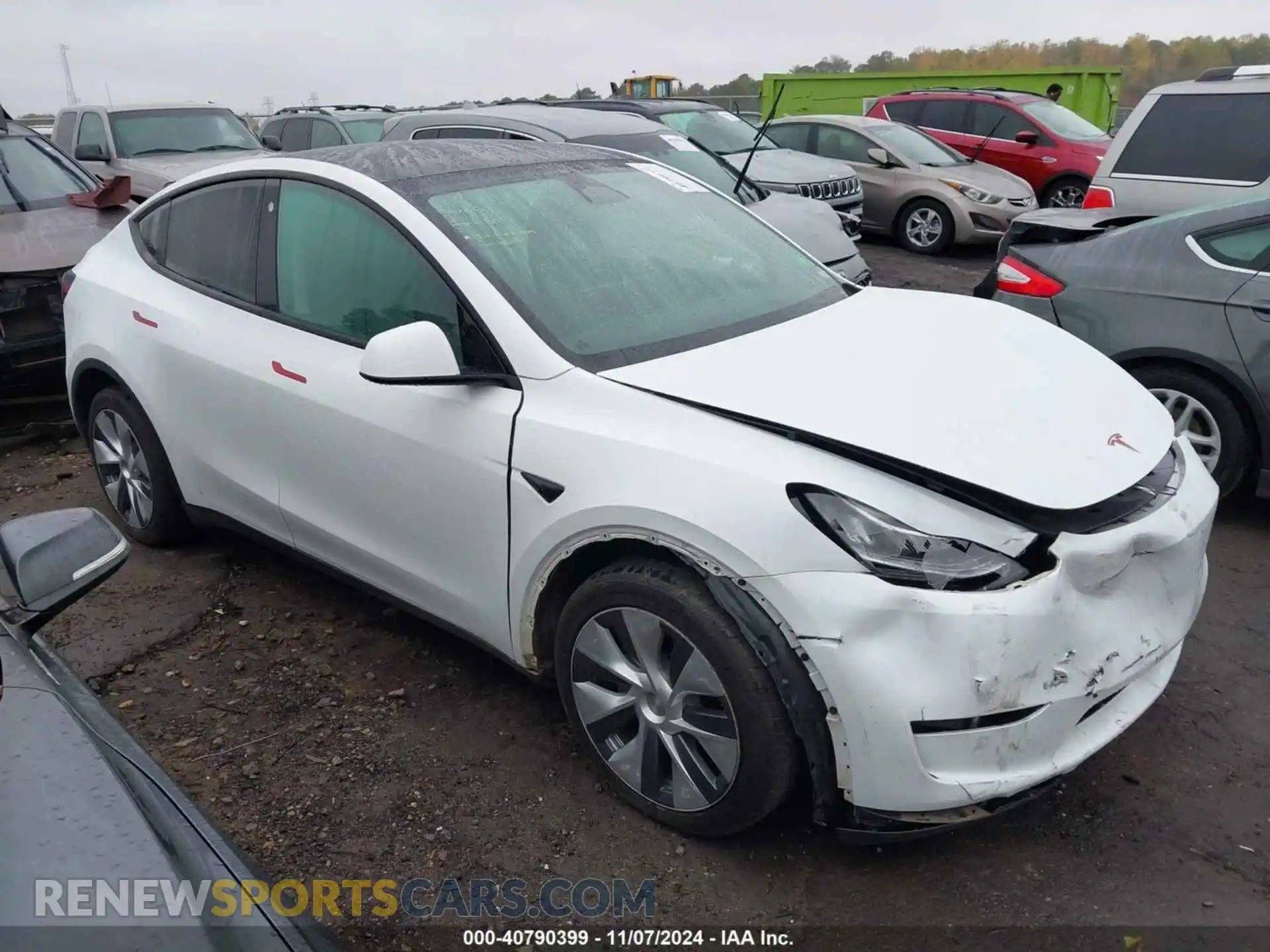 1 Photograph of a damaged car 7SAYGDEE4PA082028 TESLA MODEL Y 2023