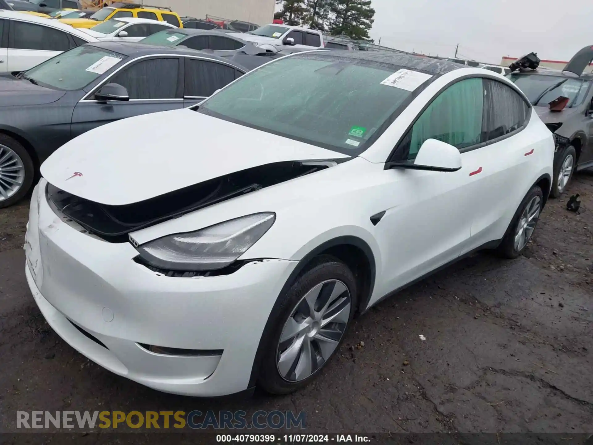 2 Photograph of a damaged car 7SAYGDEE4PA082028 TESLA MODEL Y 2023