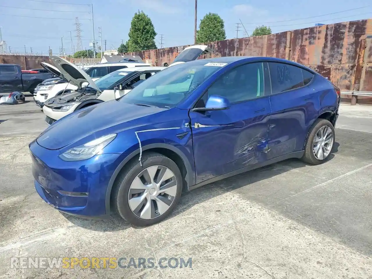1 fotografías del automóvil dañado 7SAYGDEE4PA082062 TESLA MODEL Y 2023