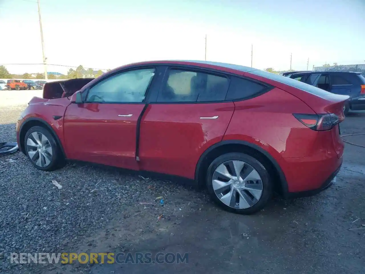 2 Photograph of a damaged car 7SAYGDEE4PA091893 TESLA MODEL Y 2023