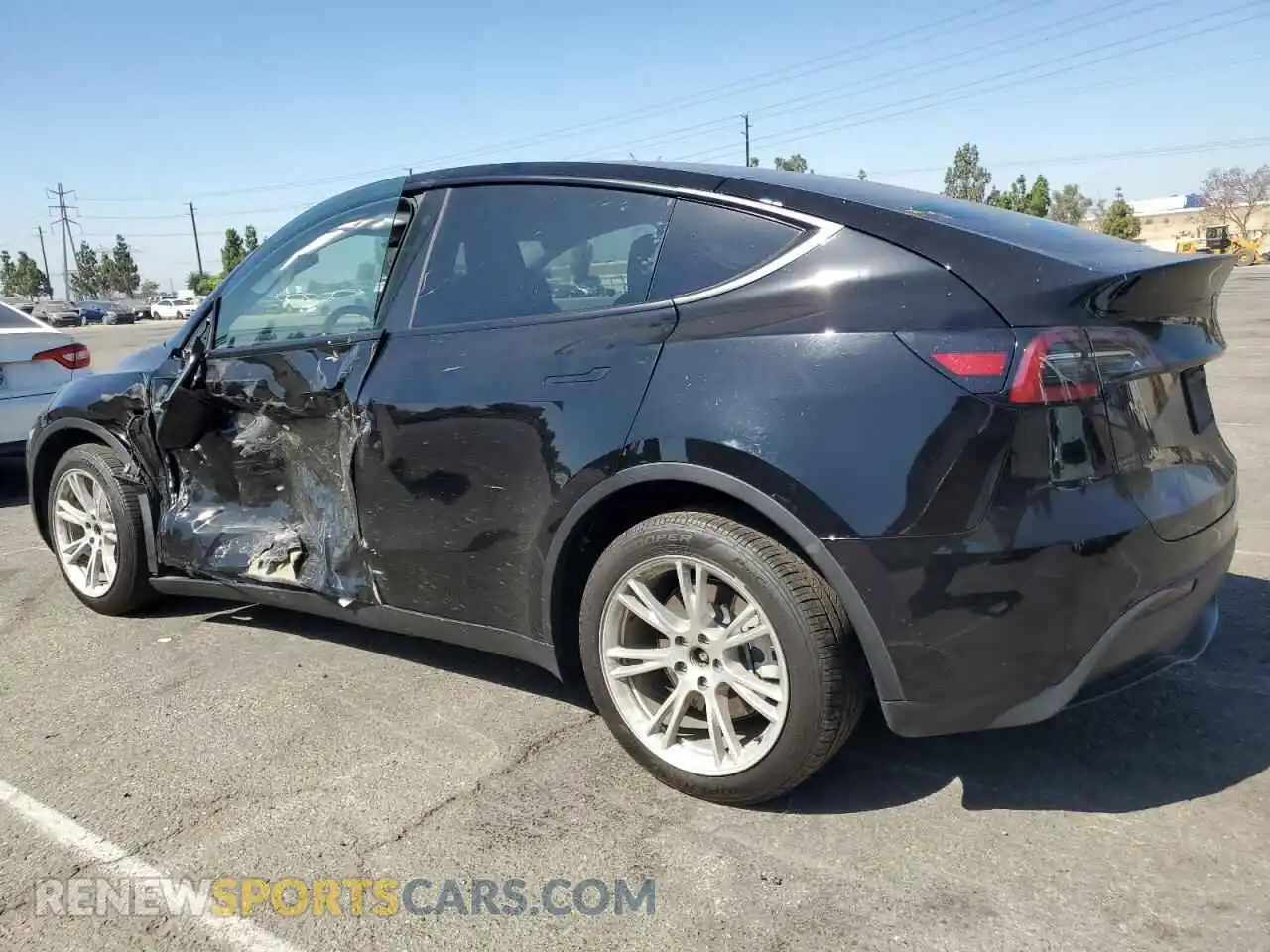 2 Photograph of a damaged car 7SAYGDEE4PA098083 TESLA MODEL Y 2023
